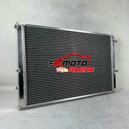 2 ROW Aluminum Radiator For 2016-2021 2017 18 2019 2020 Honda Civic 1.5T/2.0L MT 16 17 18 19 20 21