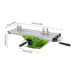 2 Axis Cross Slide Compound Bench Drill Vise Multifunction Milling Working Table