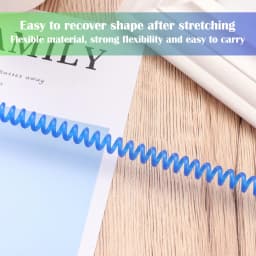 Retractable Spiral Clip On Ring Stretchy Elastic Coil Spring Keyring Key Chain
