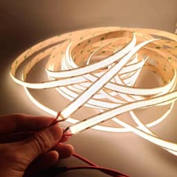 5M DC12V 24V Double Row COB LED Strip 600LEDs/m Super Bright Flexible Dimmable Led Tape RA90 Led Lighting 3000K 4000K 6500K