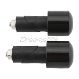 2Pcs Handlebar End Plugs Handle Grip Cap 18MM for Yamaha VMAX 400 500 1200 450 540 1700 Motorcycle Accessories Black Slider