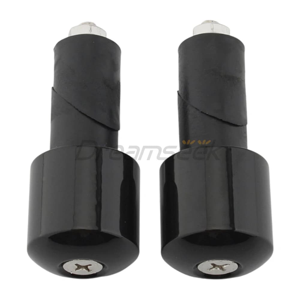 2Pcs Handlebar End Plugs Handle Grip Cap 18MM for Yamaha VMAX 400 500 1200 450 540 1700 Motorcycle Accessories Black Slider