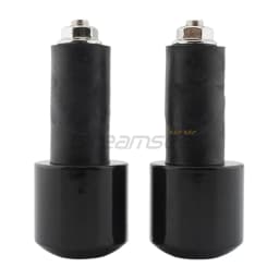 2Pcs Handlebar End Plugs Handle Grip Cap 18MM for Yamaha VMAX 400 500 1200 450 540 1700 Motorcycle Accessories Black Slider