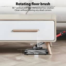 DayPlus Cordless Vacuum Cleaner,3800W 6 in 1,Lightweight Handheld Stick Vacuum,2 Speed 30KPa,for Home Floor Carpet Car Pet Hair