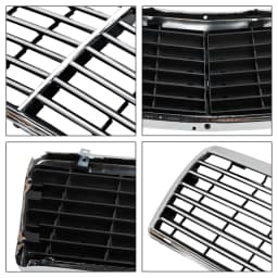 Artudatech Front Bumper Grille Grill Fit for Mercedes-Benz E-Class W124 S124 C124 1993-1995