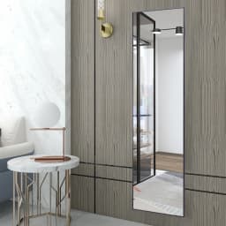 【Lifeideas】Modern Rectangular Metal Freestanding Mirrors