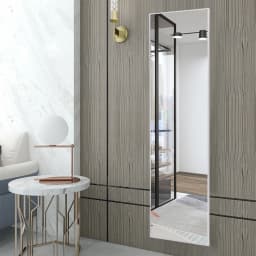 【Lifeideas】Modern Rectangular Metal Freestanding Mirrors