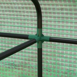 Walk-In Greenhouse with Mesh Windows and Roll-Up Door, 200 X 140 X 200cm