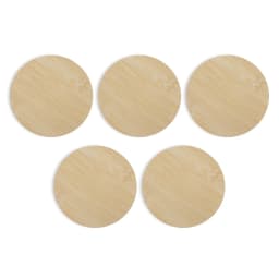 10pcs Round Bamboo Wine Glass Topper Red Wine Splashing Coasters Wine Glass Charcuterie Board Topper Dual-Use Bamboo-Coasters