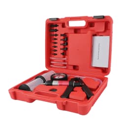 Hand Held Vacuum Pressure Pump Tester Brake Fluid Bleeder Bleeding Kit