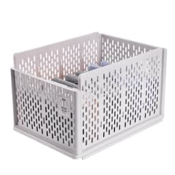 Voltsify Plastic Stackable Clothes Storage Basket Drawer Organizer