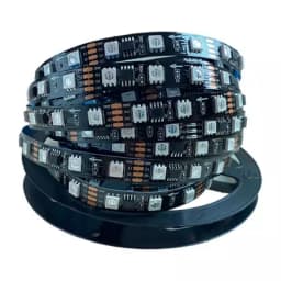 5M DC12V MT16703 Pixel LED Strip Light Individually Addressable Similar WS2815 RGB LED Lights Dual Signal 4 Pin IP30 65 67