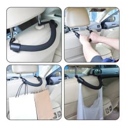 Headrest Grab Handles Portable Chair Armrest Grab Handle Rear Seat Passenger Grips Stable Vehicle Assist Safety Grip Accessories