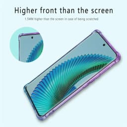Shockproof Gradient Airbag TPU Case for Honor Magic 7 6 Lite Magic 5 4 Pro X9c X9b X9a X9 5G Protective Cover Fundas Coque Capa