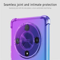 Shockproof Gradient Airbag TPU Case for Honor Magic 7 6 Lite Magic 5 4 Pro X9c X9b X9a X9 5G Protective Cover Fundas Coque Capa