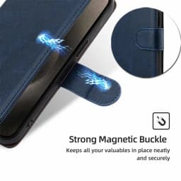 Moto G34 Protect Cover Leather Flip Wallet Case For Motorola G84 G34 G24 G14 G04 G54 5G Eur Edition Phone Bag With RFID Blocking
