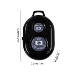 Wireless Camera Shutter Bluetooths-compatible Remote Control For IPhone It Enables You To Control Your Cell Phone Camera