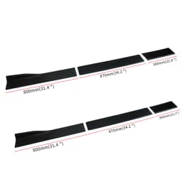 78.7in 2M Side Skirt Universal For VW Golf MK5 MK6 MK7 Extension Kit Splitters Apron Splitter Winglet Car Accessories