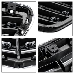 Artudatech Front Grille Grill Fit for Mercedes Benz S-Class W221 S550 S600 S63 S65 2010-2013
