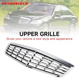 Artudatech Front Grille Grill Fit for Mercedes Benz S-Class W221 S550 S600 S63 S65 2010-2013
