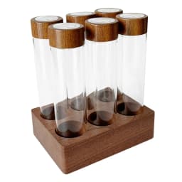 Glass Coffee Beans Storage Containers Coffee Bean Cellars Tube for Pantry