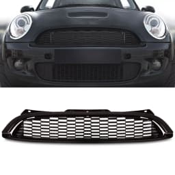 Front Bumper Grill Replacement For Mini R55-R59 2007-2015 Front Bumper Hood Grille Upper Center Grilles 51117255125 7255125