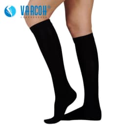 Compression Socks 30-40 MMHg Women Men, Firm Support Graduated Varicose Veins Hosiery for Edema, Swelling, Pregnancy, Recovery