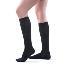 Compression Socks 30-40 MMHg Women Men, Firm Support Graduated Varicose Veins Hosiery for Edema, Swelling, Pregnancy, Recovery