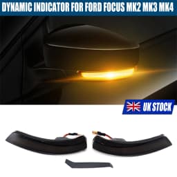 Dynamic Blinker LED Turn Signal Light Rearview Mirror Indicator Sequential Lamp For Ford Focus Mk2 Mk3 Mondeo Mk4 Accessories