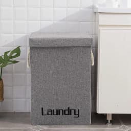 【Lifeideas】Basket Laundry Bin Household Storage Bin for Bedroom Camping Laundry