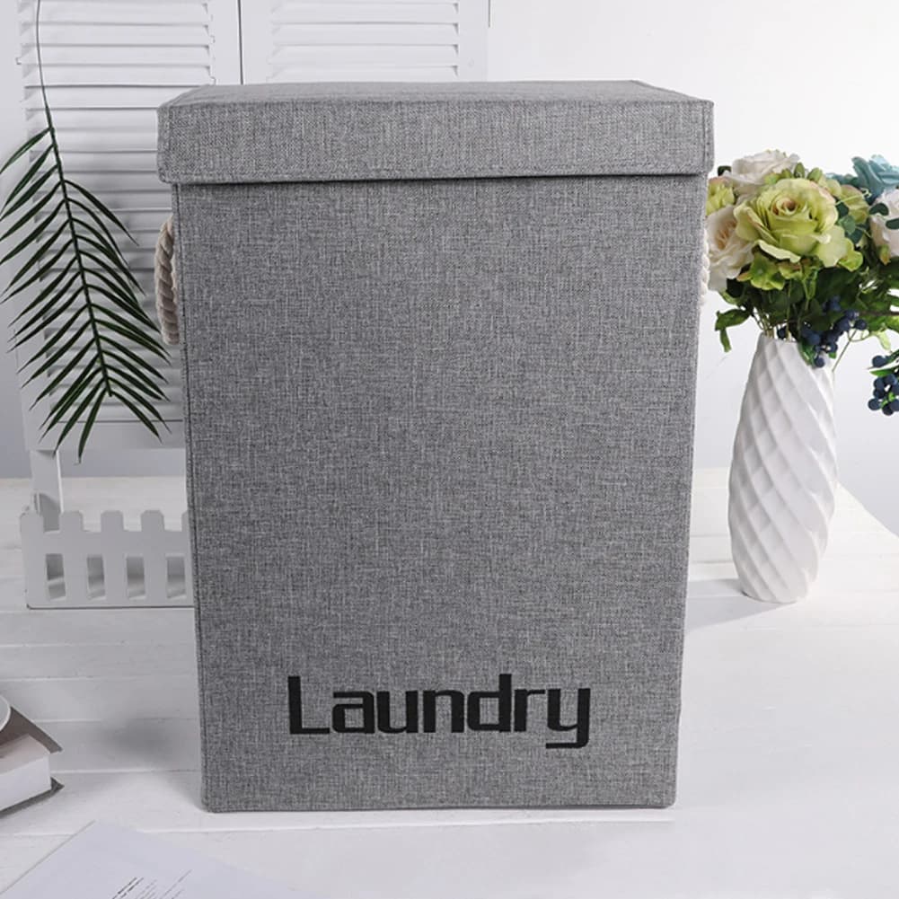 【Lifeideas】Basket Laundry Bin Household Storage Bin for Bedroom Camping Laundry