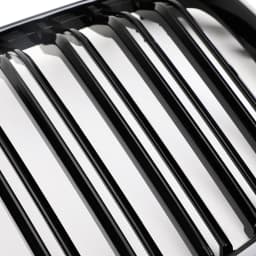 Artudatech Front Kidney Grille Gloss Black Grill Dual Fin For BMW X5 G05 2018-2021