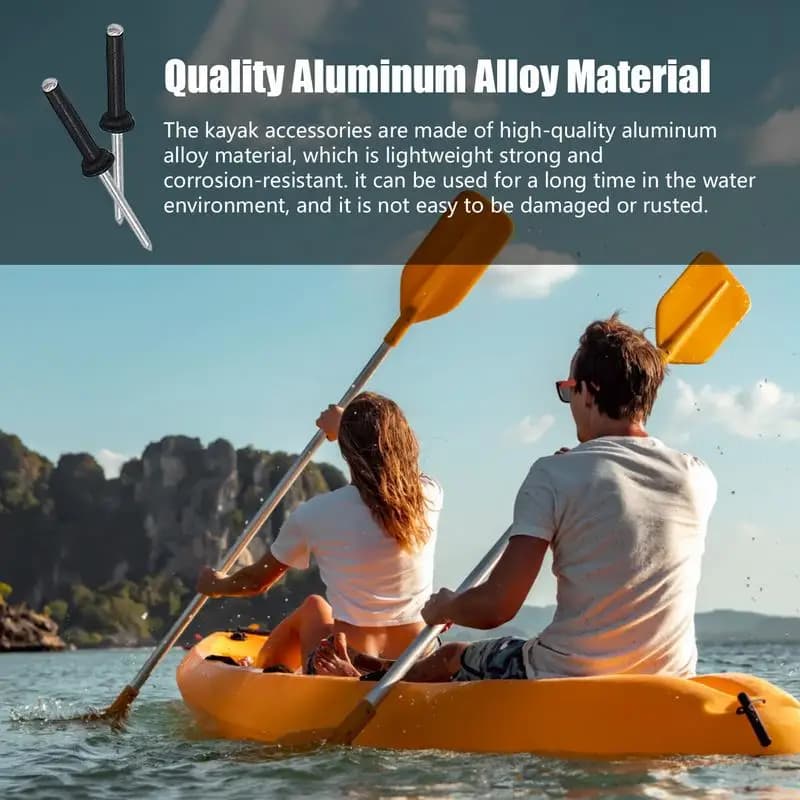 Tri Grip Rivets 2.3 Inch Long Industrial Rivets Heavy Duty Tri-Grip Tool Accessories Fixing Equipment Aluminum Alloy Kayak Canoe