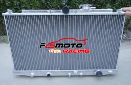 Aluminum Radiator & fan For Honda Accord SIR/SIRT CF4 98-02 1999 2000 2001 Manual 99 00 01 02 1998 2002
