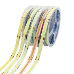 DC12V 24V COB LED Strip 384 LEDs/M 5M 8mm PCB Flexible COB LED Lights Red / Greeen / Blue / Ice Blue / Pink / Gold LED Tape