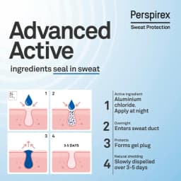 PERSPIREX STRONG Antiperspirant roll 20ML, 3-5 days Odour Protection, perfume free, EASY TO USE
