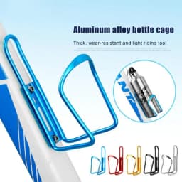 Mountain Bike Bottle Holder With 2 Screw Bike Handlebar Bottle Mount Bike Water Bottle Rack Cycling Bike Accessory