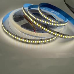 5M DC12V 24V 2835 SMD CCT Dual Color (warm white + cool white) LED flexible strip 240 LEDs/m 10mm PCB 3000K 6000K Super Bright
