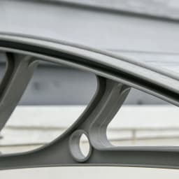 Door Canopy Awning Outdoor Window Rain Shelter Cover for Door Porch 100 x75cm