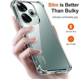 Shockproof Case For Xiaomi Poco F6 F5 F4 F3 X6 X5 X4 X3 GT M6 M4 M3 Pro 4G 5G Silicone Soft Clear Ultra Thin Clear Shell Cover