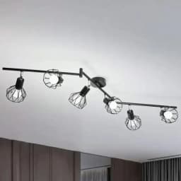 4/6-Head E14 Swivel Bar Spot LED Wall/Ceiling Lamp Perfect Lighting for Kitchen Living Room Bedroom