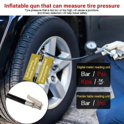 3 Pcs Air Compressor Recoil Hose Line Tool Car Tyre Inflator Duster Gun Kit UK