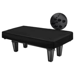 7ft 8ft 9ft Billiard Table Cover Waterproof Dustproof Mildew Resistant Cover Snookers Protector With Locking Rope