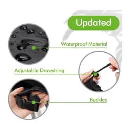 7ft 8ft 9ft Billiard Table Cover Waterproof Dustproof Mildew Resistant Cover Snookers Protector With Locking Rope