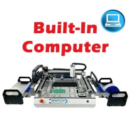 68 Bits Full Vision Desktop Automatic SMT Pick Place Machine Chip Mounter LED SMD 6 Heads D600Plus High Speed