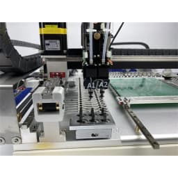 68 Bits Full Vision Desktop Automatic SMT Pick Place Machine Chip Mounter LED SMD 6 Heads D600Plus High Speed