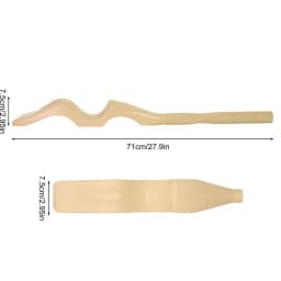 Ballet Foot Stretcher Arch Ballet Stretcher Set Dance Exercise Tool With Leg Strap Elastic Training Band Small Bag For Dancer