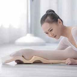 Ballet Foot Stretcher Arch Ballet Stretcher Set Dance Exercise Tool With Leg Strap Elastic Training Band Small Bag For Dancer