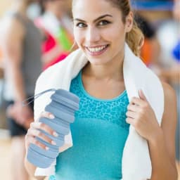 500ML Silicone Water Bottle Foldable Leak Proof Portable Sports Travel Water Bottles For Outdoor Travel Gym Hiking