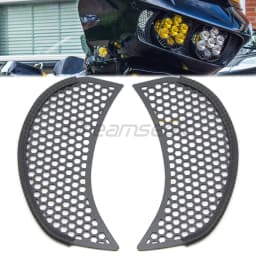 Fairing Mesh Vent Screen Accent for Harley Touring Road Glide Limited Special Ultra 2015-2023 Motorcycle Front Side Grills Black